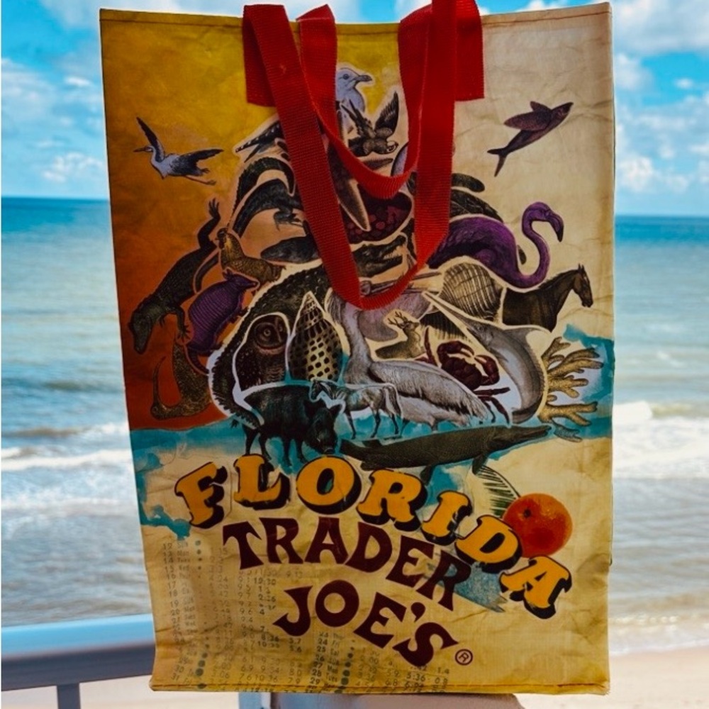 COLLECTORS TRADERS JOES Florida Tote Bag - Picture 2 of 6